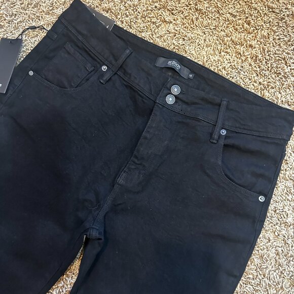 NWT Hudson Women's Slim Straight Black Jeans in Size 14 New with Tags! - Picture 2 of 7